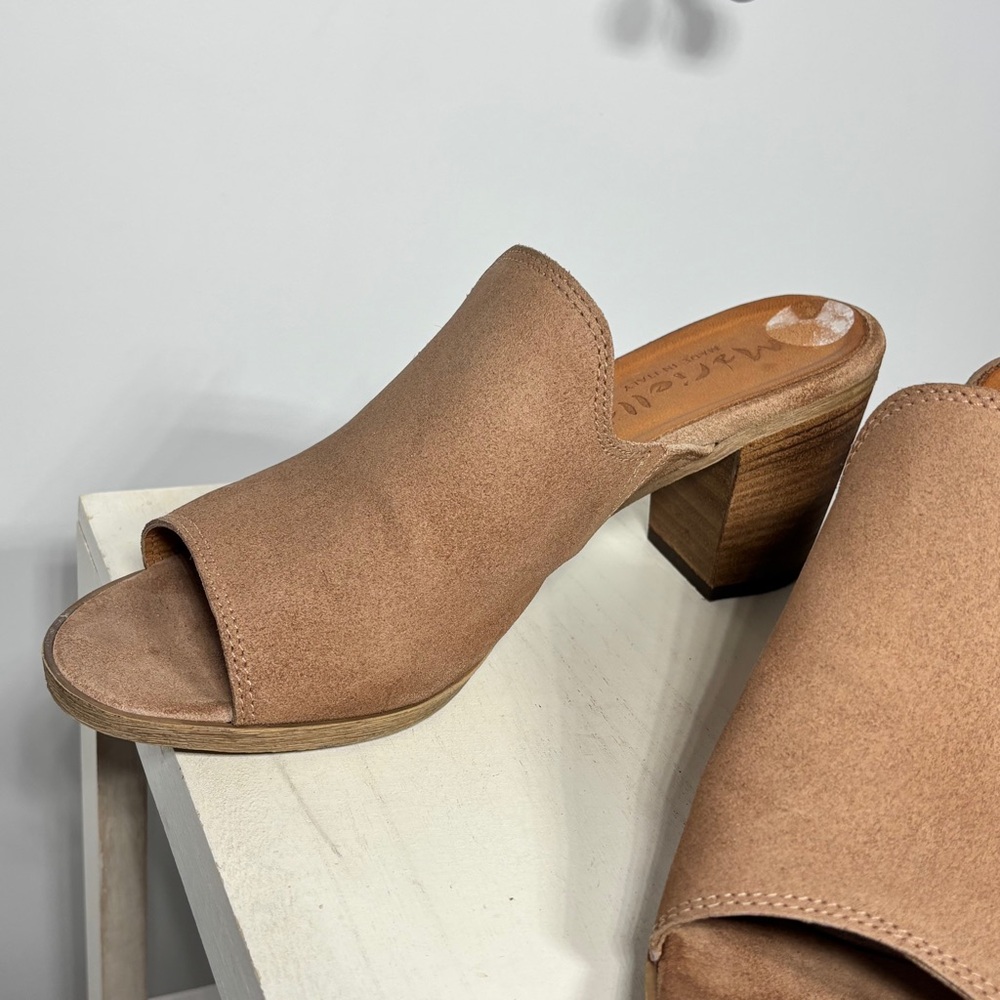 Mariella Made in Italy Mule Open Toe Sandals Size 9